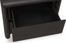Xolani - Two Drawer Acacia Wood Nightstand - Jaguar
