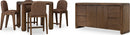 Xolani - Chenille Upholstered Dining Chair (Set of 2) - Chinchilla And Impala