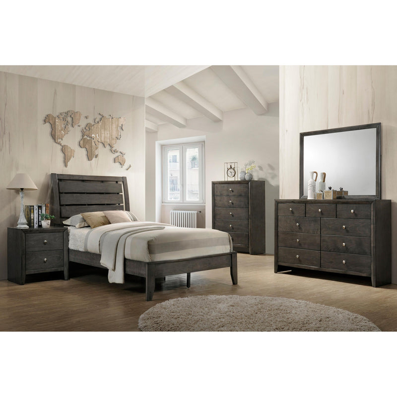 Crown Mark Evan 2-Drawer Nightstand B4720-2 IMAGE 4