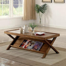  Furniture of America Caitlan Coffee Table CM4177C IMAGE 1