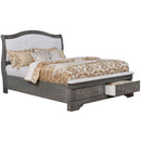  Furniture of America Merida King Platform Bed with Storage CM7504GY-EK-BED IMAGE 1
