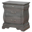  Furniture of America Brunswick 3-Drawer Nightstand CM7503GY-N IMAGE 1