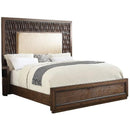  Furniture of America Eutropia Queen Upholstered Panel Bed CM7395Q-BED IMAGE 1