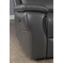  Furniture of America Lila Power Leather Recliner CM6540-CH-PM IMAGE 4