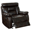  Furniture of America Lakyn Glider Leatherette Recliner CM-RC6817 IMAGE 1