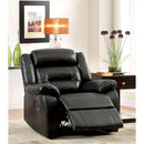  Furniture of America Sheldon Leatherette Recliner CM6320-CH IMAGE 2