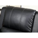  Furniture of America Gaffey Bonded Leather Match Recliner CM6826CH IMAGE 2