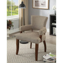  Furniture of America Valladolid Stationary Fabric Accent Chair CM-AC6076-25 IMAGE 2