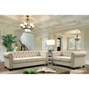  Furniture of America Winifred Stationary Fabric Sofa CM6342IV-SF-PK IMAGE 4