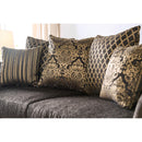  Furniture of America Mikayla Stationary Fabric Loveseat SM6211-LV IMAGE 3