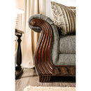  Furniture of America Mikayla Stationary Fabric Loveseat SM6211-LV IMAGE 4
