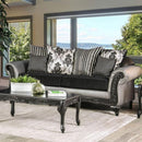  Furniture of America Midleton Stationary Leatherette Sofa SM7405-SF IMAGE 1