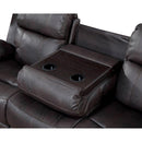  Furniture of America Pondera Reclining Leather Look Sofa CM6568-SF IMAGE 4