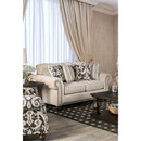  Furniture of America Calloway Stationary Fabric Loveseat SM8111-LV IMAGE 2