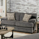  Furniture of America Abrianna Stationary Fabric Loveseat SM5162GY-LV IMAGE 1