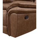  Furniture of America Helga Reclining Fabric Sofa CM6595-SF IMAGE 3