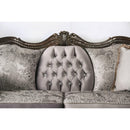  Furniture of America Tabatha Stationary Leatherette Loveseat SM6312-LV IMAGE 4