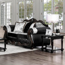  Furniture of America Tabatha Stationary Leatherette Loveseat SM6313-LV IMAGE 1