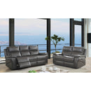 Furniture of America Lila Reclining Leather Look Loveseat CM6540-LV IMAGE 7
