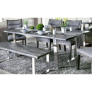 Furniture of America Mandy Dining Table CM3451GY-T-TABLE IMAGE 2