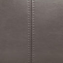  Furniture of America Monika Stationary Leather Look Loveseat CM6423GY-LV IMAGE 4