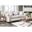  Furniture of America Benigno Stationary Fabric Sofa SM6411-SF IMAGE 2