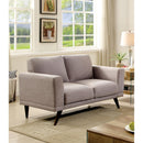  Furniture of America Janie Stationary Fabric Loveseat CM6977GY-LV IMAGE 2