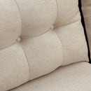  Furniture of America Glenda Stationary Fabric Loveseat CM6850BG-LV IMAGE 3
