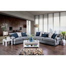  Furniture of America Gilda Stationary Fabric Sofa SM1271-SF IMAGE 6