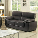  Furniture of America Elly Stationary Fabric Loveseat CM6504-LV IMAGE 1