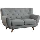  Furniture of America Carin Stationary Fabric Loveseat CM6134LG-LV IMAGE 1