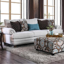  Furniture of America Amani Stationary Fabric Sofa SM8120-SF IMAGE 1