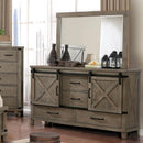 Furniture of America Bianca Dresser Mirror CM7734GY-M IMAGE 3