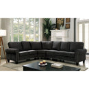  Furniture of America Elwick Fabric 4 pc Sectional CM6885-SECT IMAGE 2