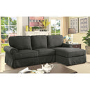  Furniture of America Badalona II Fabric 2 pc Sectional CM6377GY-SECT IMAGE 2