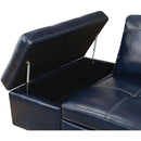  Furniture of America Sadie Leather Look 5 pc Sectional CM6178-SET IMAGE 3