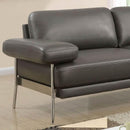  Furniture of America Eilidh Leatherette 2 pc Sectional CM6422GY-SECT IMAGE 3