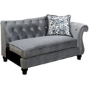  Furniture of America Jolanda II Fabric 3 pc Sectional CM6158GY-SET IMAGE 3