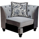  Furniture of America Jolanda II Fabric 3 pc Sectional CM6158GY-SET IMAGE 4