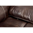  Furniture of America Ruth Reclining Leather Match 3 pc Sectional CM6783BR-SECTIONAL IMAGE 5