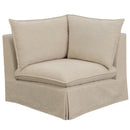  Furniture of America Joelle Fabric 3 pc Sectional CM6206-SF-3SEAT IMAGE 3