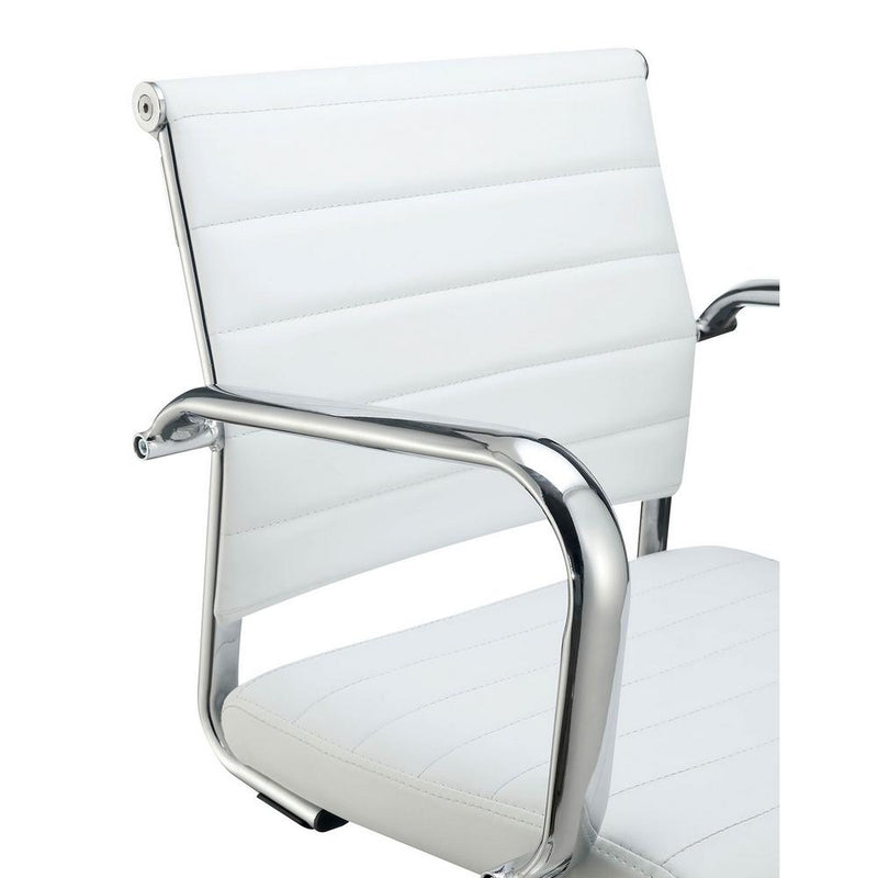 Furniture of America Sedona Adjustable Height Stool CM-BR6463WH IMAGE 2