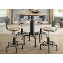  Furniture of America Fran Adjustable Height Stool CM3373BC-2PK IMAGE 2