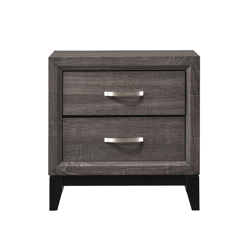 Crown Mark Akerson 2-Drawer Nightstand B4620-2 IMAGE 1