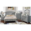  Furniture of America Alzir Dresser Mirror CM7150M IMAGE 4