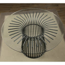  Furniture of America Round Dowdale Dining Table CM3919RT-TABLE IMAGE 2