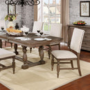  Furniture of America Roeselare Dining Table with Trestle Base CM3455T-TABLE IMAGE 2