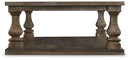 Johnelle - Rectangular Cocktail Table - Gray