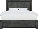 Meadow - Solid Wood Footboard Storage Bed