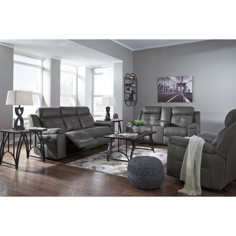 Signature Design by Ashley Jesolo Reclining Fabric Loveseat 8670594 IMAGE 12